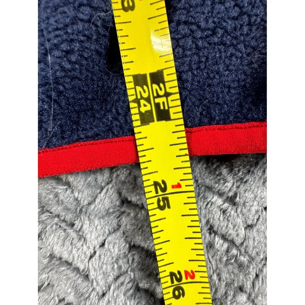 Patagonia Worn Wear Synchilla Snap-T Kids XL 14 Blue Fleece Lightweight Pullover